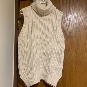 H&M turtleneck knit sweater vest